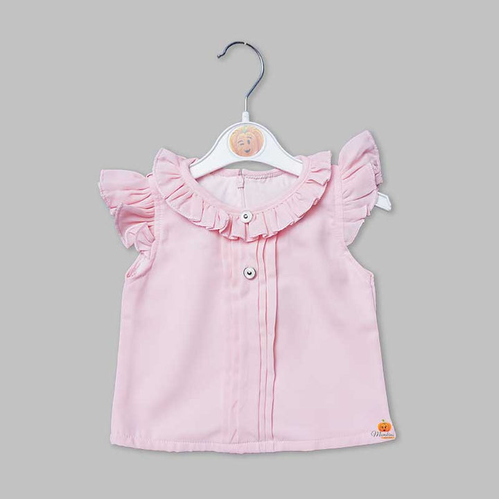 Western Wear for Girls And Kids With Suspender BeltPINK