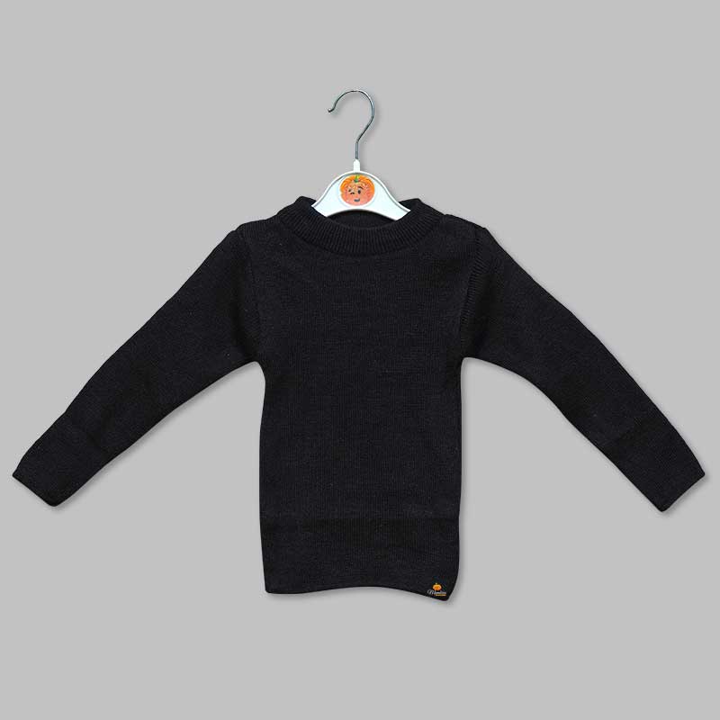 Woolen Skivvy TopBLACK
